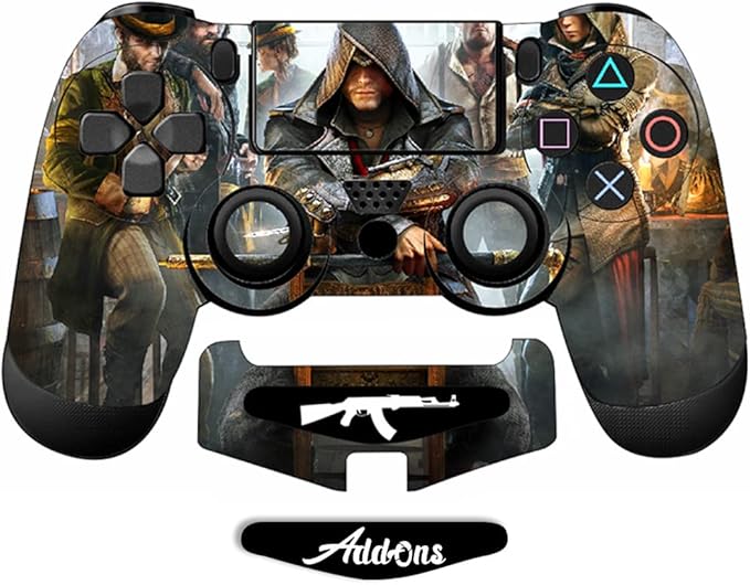 PS4 Assassins Creed #3 Skin For PlayStation 4 Controller - T