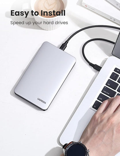 Ugreen USB-C 3.1 Gen2 2.5 Inch Hard Drive Enclosure (70499)