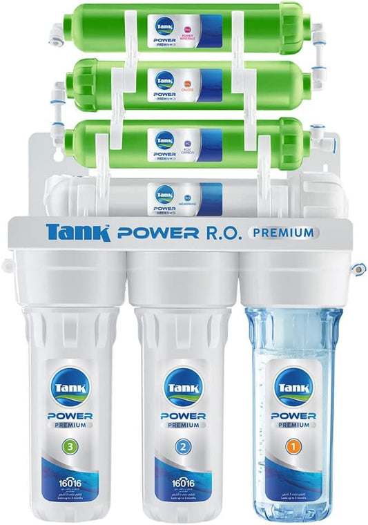 Tank Power Water Filter 7 stages RO Premium, 1 Year Warranty