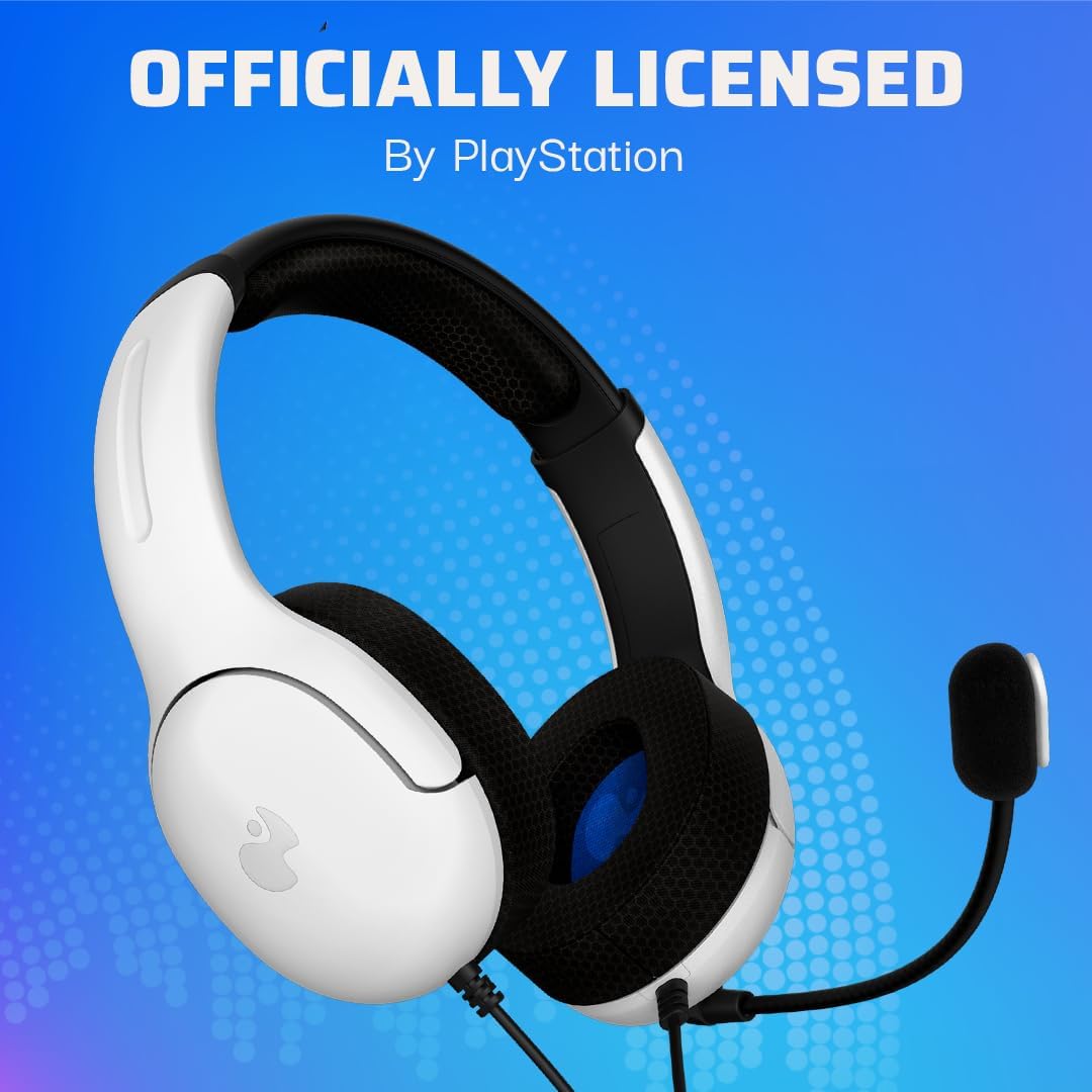 Gaming LVL40 Wired Stereo Headset - White - PlayStation 5