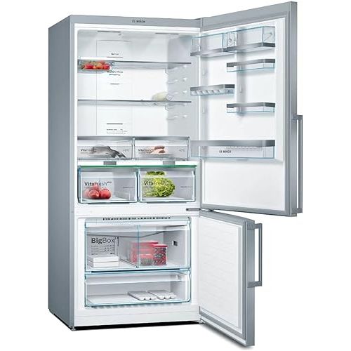 Bosch Serie 6 - No Frost Refrigerator with freezer at bottom 631 Liter KGN86CI3E8