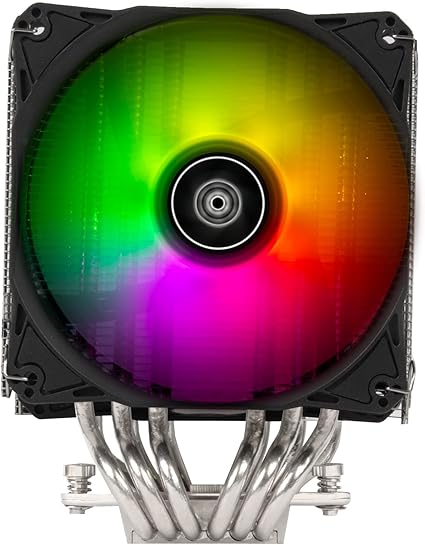 SilverStone Technology Hydrogon D120 ARGB Dual Tower CPU Cooler, HYD120-ARGB, Now with LGA1700 Support