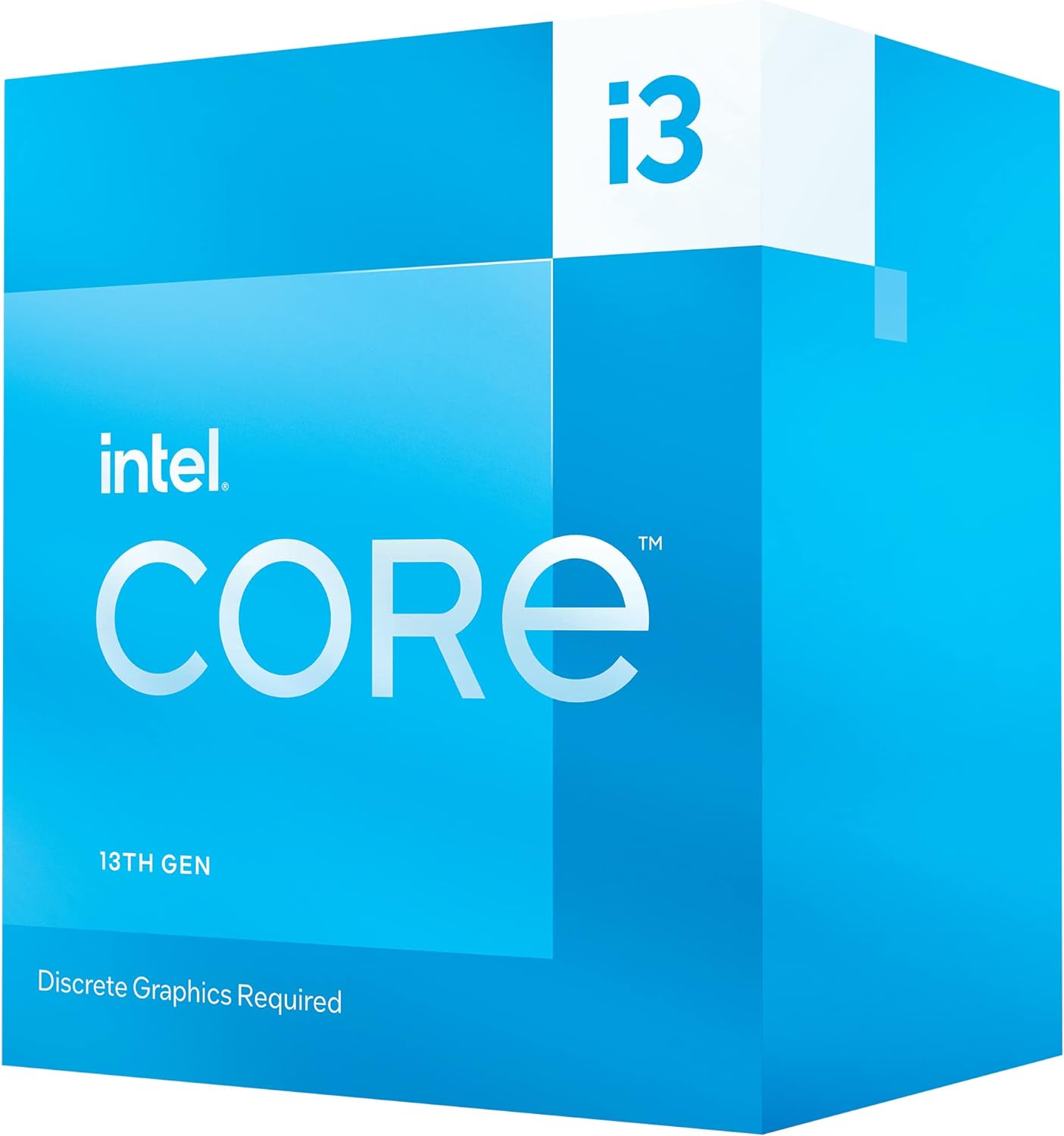 Intel i3-13100F Desktop Processor - 4 Cores, 12MB Cache, up to 4.5 GHz