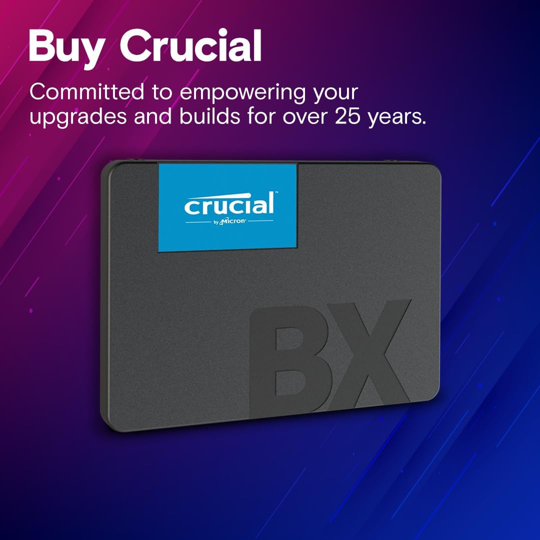 Crucial bx500 1tb 3d nand sata 2.5-inch internal ssd - ct1000bx500ssd1