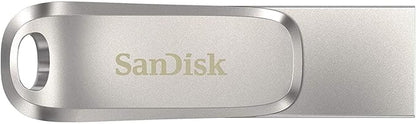SanDisk Ultra Dual Drive Luxe USB-C 128GB - 400MB/s, USB 3.1 Gen 1 - T