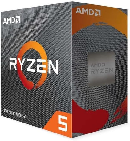 AMD Ryzen 5 4500 Desktop Processor 6 core/12 thread, 11 MB cache, up to 4.1 GHz max boost, black