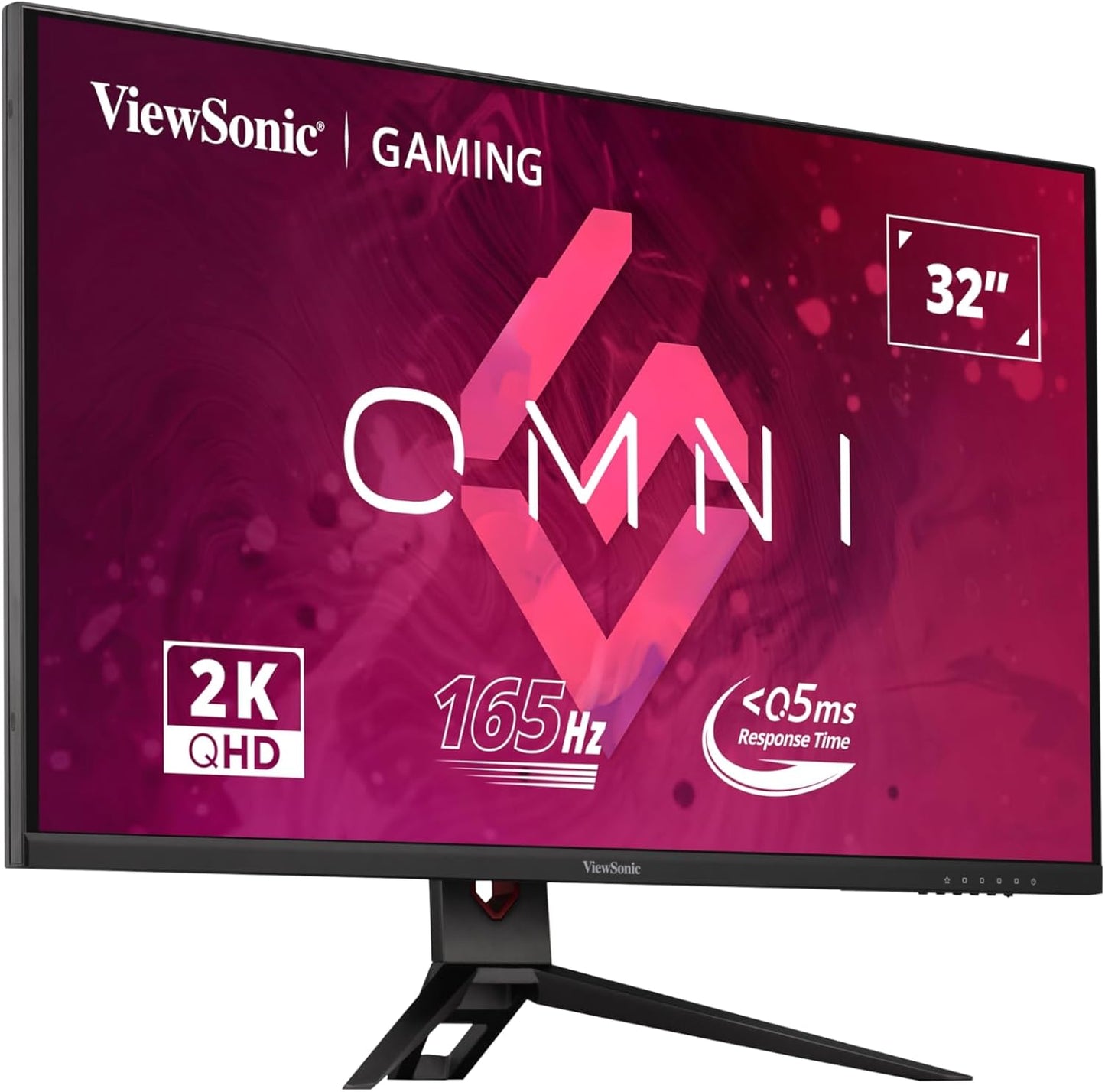 ViewSonic VX3219-2K-PRO-2 32” 2K IPS 165Hz Gaming Monitor,Response Time: <0.5ms