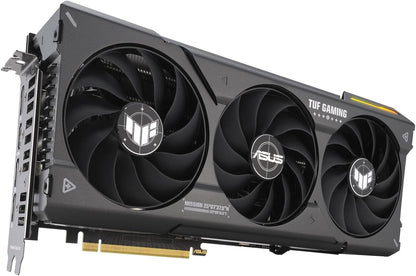 ASUS GeForce RTX 4070 Super 12G TUF Gaming OC Graphics Card - 2580MHz Boost Clock, GDDR6X, PCIe Gen 4, DLSS 3, HDMI 2.1a, 3 x DisplayPort 1.4a (Supports 4K & 8K HDR) - T