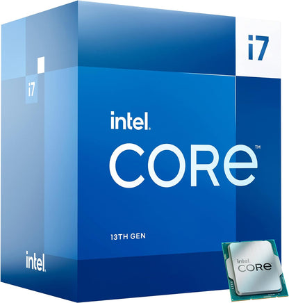 Intel Core i7-13700 Desktop Processor 16 cores (8 P-cores + 8 E-cores) 30MB Cache, up to 5.2 GHz