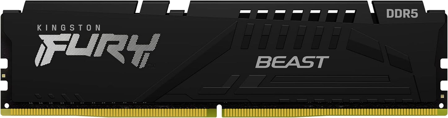 Kingston Fury Beast 16GB DDR5 5200MHz CL40 KF552C40BB-16 Desktop Memory - T