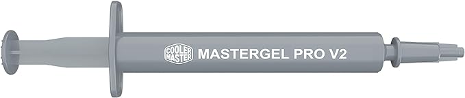 Cooler Master MasterGel Pro V2 High Thermal Conductivity Compound for CPU Coolers (9 W/mK) – Ultra-Efficient CPU/GPU Heat Dissipation with Zero Electrical Conductivity, Applicator Included