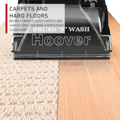 Hoover Brush N Wash Carpet and Hardfloor Washer, Grey, F5916