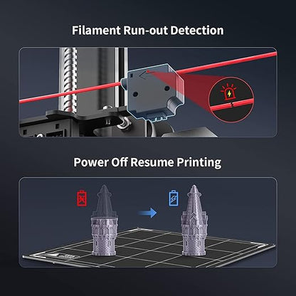 3idea Imagine Create Print Kobra Max 3D Printer, Smart Auto Leveling with Self-Developed LeviQ Leveling and Filament Run-Out Detection, Large Build Size 17.7" x 15.7" x 15.7"