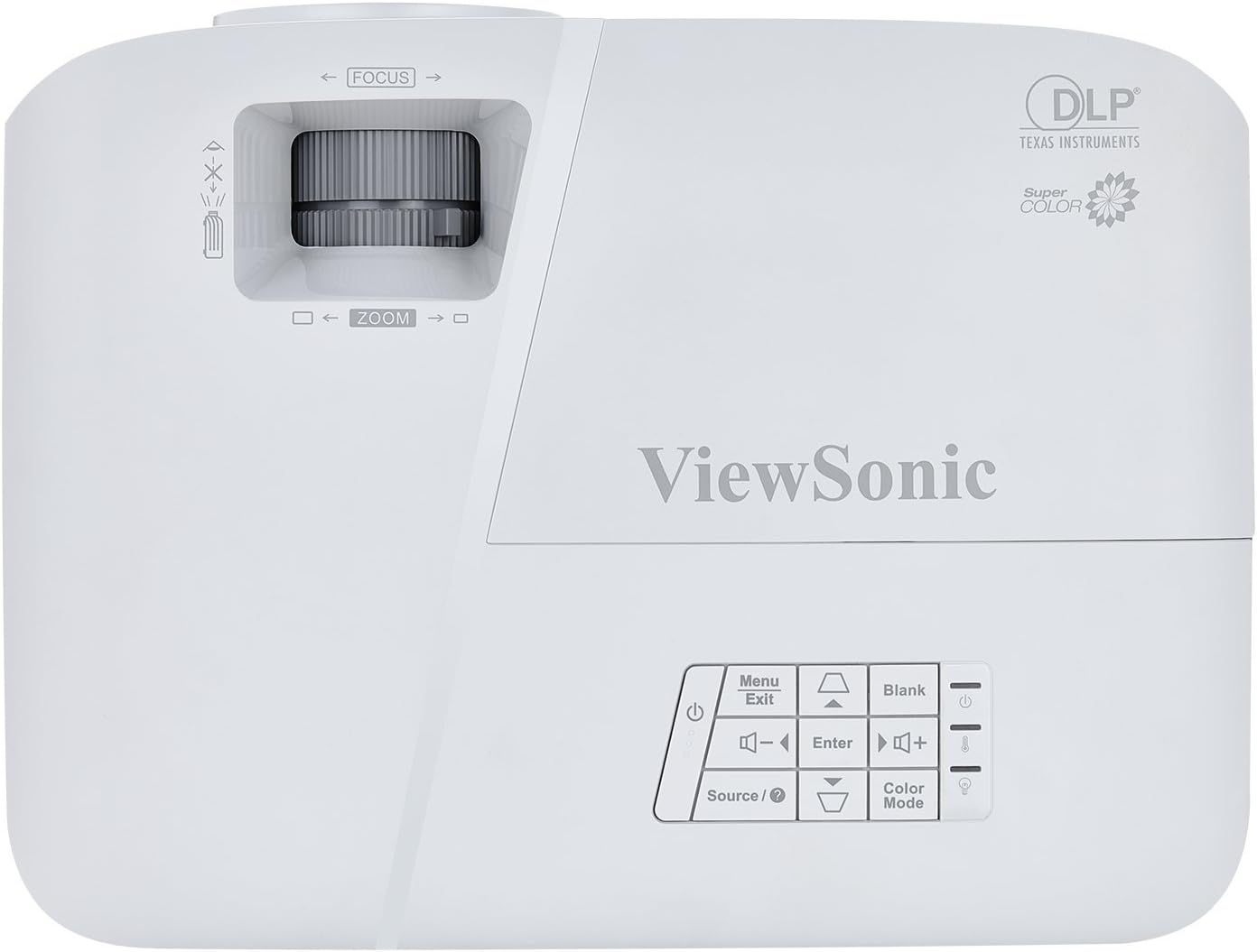 ViewSonic 3800 Lumens WXGA High Brightness Projector for Home and Office with HDMI Vertical Keystone (PA503W)