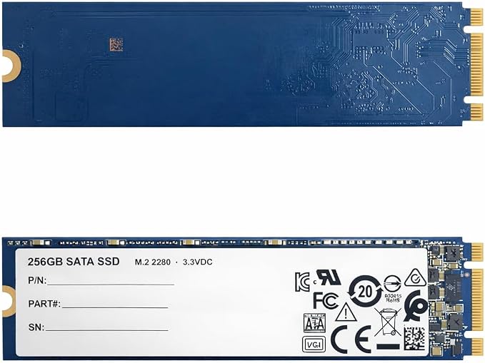 M.2 2280 SATA 256GB Internal SSD