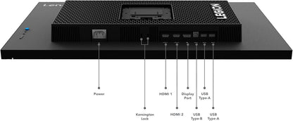 Lenovo Legion Y27-30 27" FHD IPS Pro Gaming Monitor, 165Hz Refresh Rate & 0.5ms Response Time, 3Wx2 Speaker, AMD FreeSync, 16.7M Colors, 2x HDMI 2.0, 1x DP 1.4, 4x USB 3.2, Black