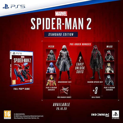 CD Marvel’S Spider-Man 2- Playstation 5