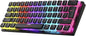 XTRIKE ME GK985P 60% Pudding Gaming Mechanical Keyboard - Blue Switches - Rainbow LED Lighting - PBT Key Caps - English Only Keys, USB