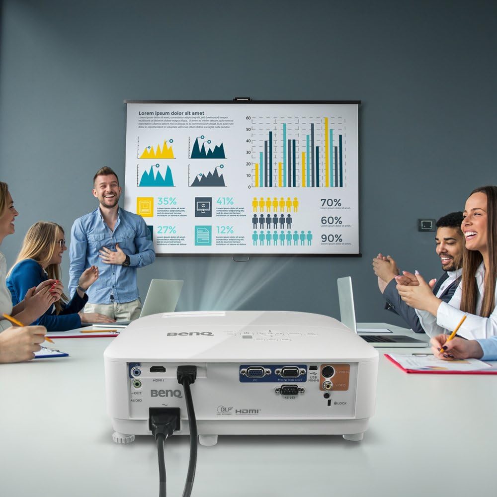 BenQ MS550 Office Projector 3600 Lumens SVGA HDMI - T