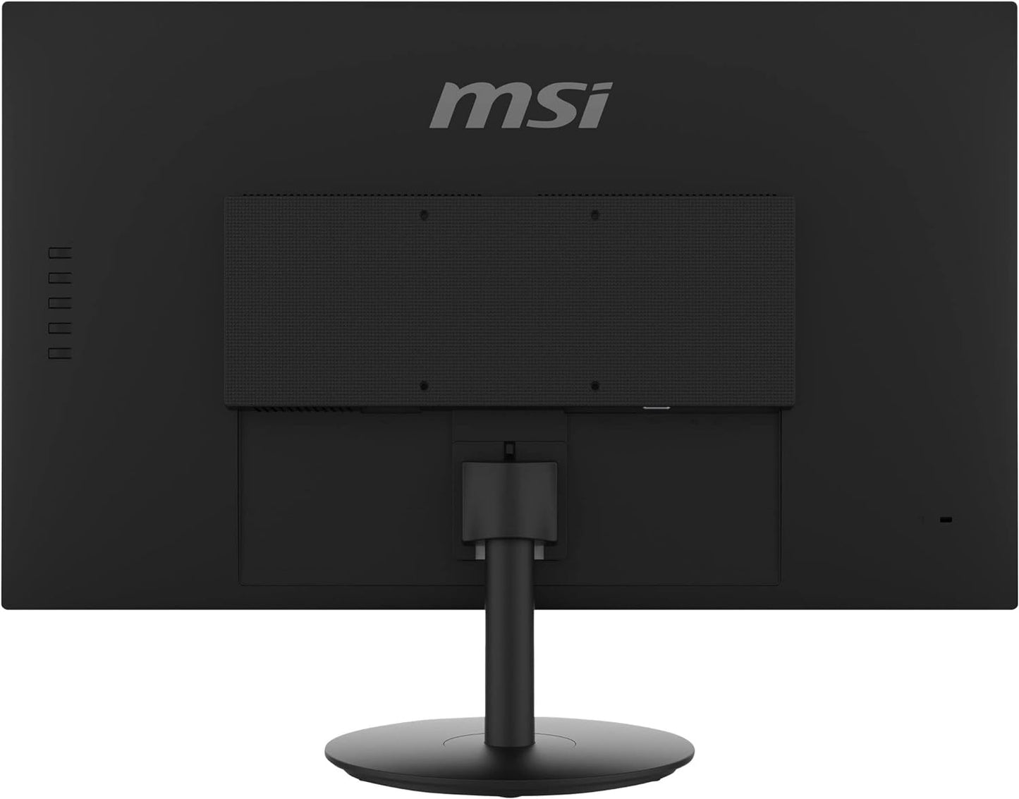 MSI Pro MP271 27in Full HD Monitor, 75Hz, IPS, 5MS, HDMI, VGA