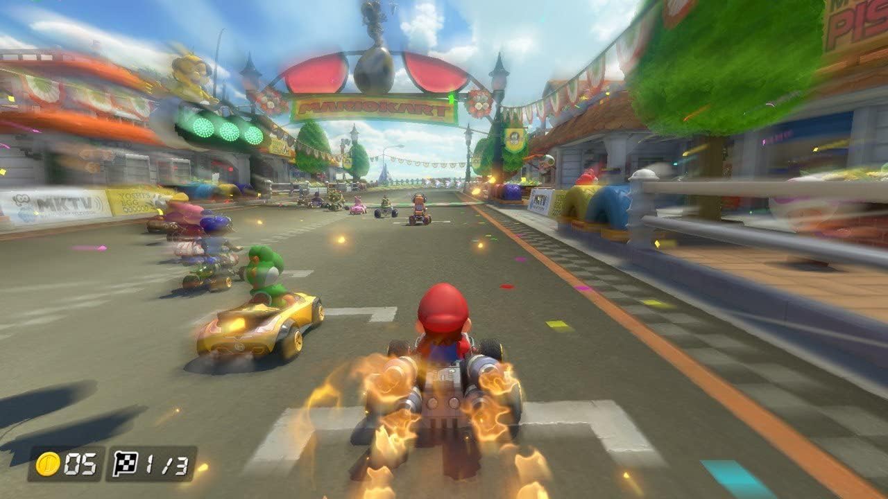 Whew Nintendo Switch-Mario Kart 8 Deluxe 2017