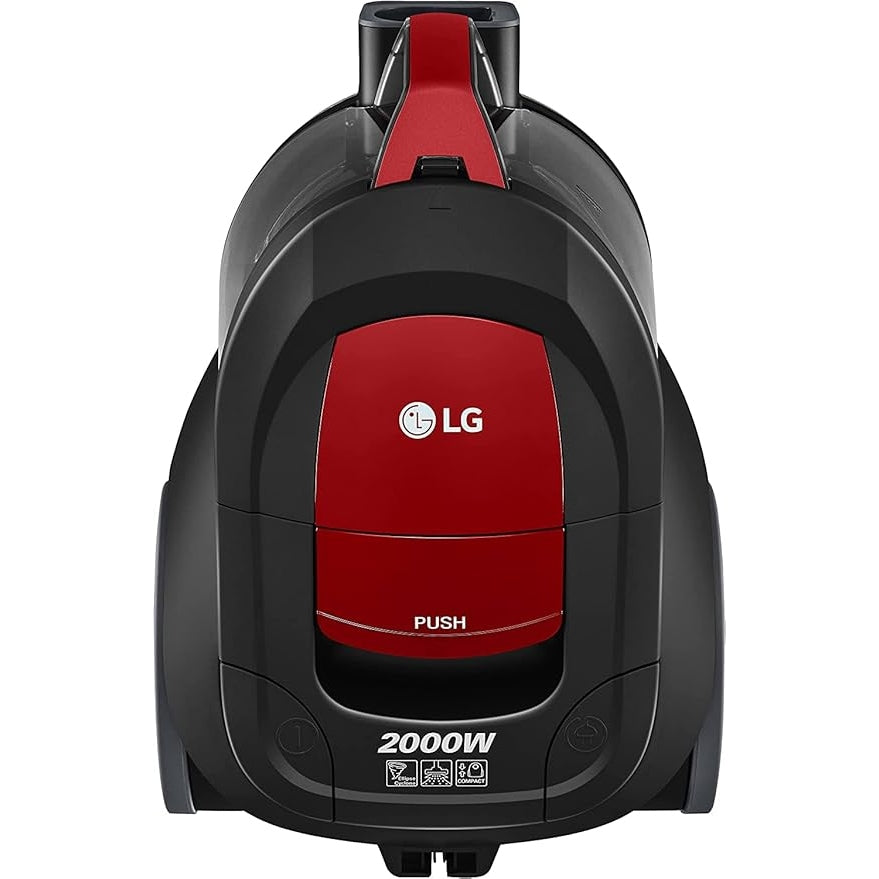 LG Bagless Vacuum Cleaner 1.3 liter 2000 watt - VC5420NNTR - Bagless vacuum cleaner, 1.3L dust capacity, 2000 watt suction power