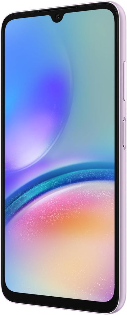 Samsung Galaxy A05s, Android Smartphone, Dual SIM Mobile Phone, LTE, 6GB RAM, 128GB Storage, Light Violet