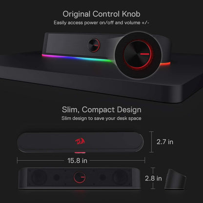 Redragon GS560 Adiemus Gaming Speaker - T