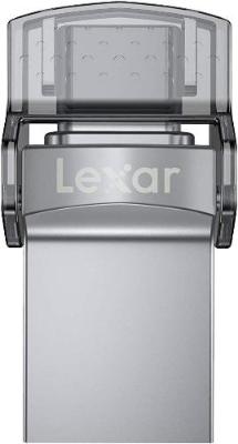 Lexar Jumpdrive Dual Drive D35C USb 3.0 Type-C Flash Drive 100Mb/S, 128Gb Capacity