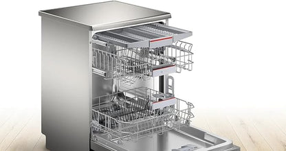 Dishwasher Bosch 13 place 60 cm Series 4 - Home Connect - Digital - Stainless steel - SMS4EMI60V