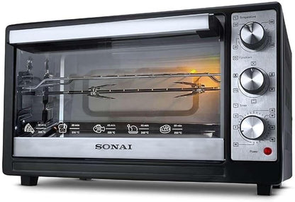 Sonai Oven – 5 cooking mood, mechanical timer, 50L - 2000 Watt, MAR-5050