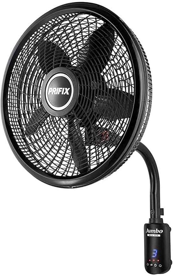 Wall fan prifix jumbo wfj211 remote