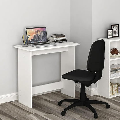 SBF Furniture Furniture Modern Desk Work from Home Table, Home Office Computer Table, Kids Study Desk Office Table, Wood Table(80x40 cms) (White)