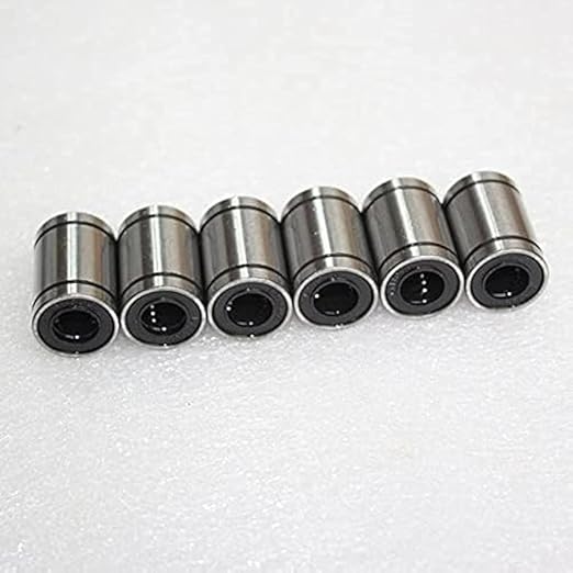 Linear Bearings 3D Printer, LM8UU, 8mm, 6 Pieces