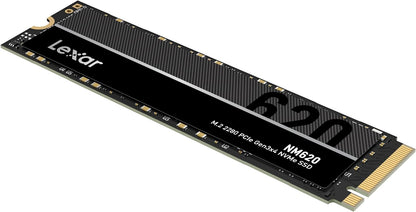 Lexar NM620 M.2 2280 NVMe SSD 256GB up to 3300MB/s read, 1300MB/s write - LNM620X256G