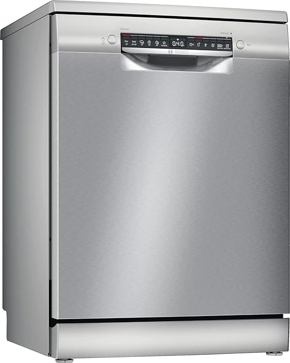 Dishwasher Bosch 13 place 60 cm Series 4 - Home Connect - Digital - Stainless steel - SMS4EMI60V