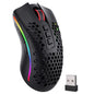 Redragon M808 Storm -85Gram RGB Gaming Mouse | Optical Sensor 3327 12,400 DPI | Programmable Buttons | Ultralight Honeycomb Shell | FOR PC