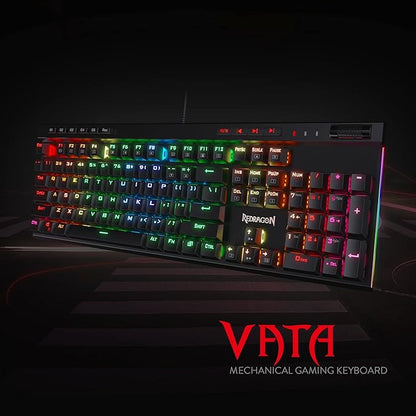 Redragon K580 VATA RGB LED Backlit Mechanical Gaming Keyboard