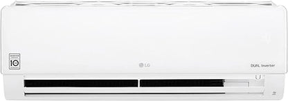 LG Dual Cool Split Inverter Air Conditioner, 3 HP, Cooling And Heating, White - S4-W24K23AE