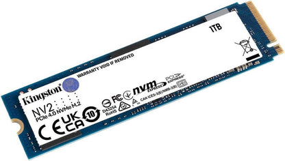 Kingston NV2 NVMe PCIe 4.0 SSD 1000G M.2 2280 SNV2S/1000G