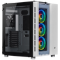 Corsair Crystal Series 680X RGB ATX High Airflow Tempered Glass Smart Case — White - CC-9011169-WW