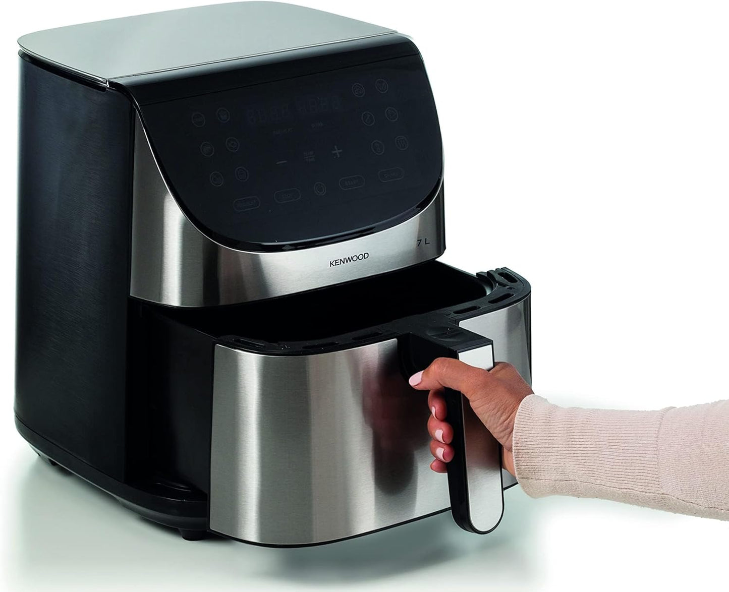 Kenwood HEALTHY FRYER 7L 1800W HFM80.000SS - Silver - T