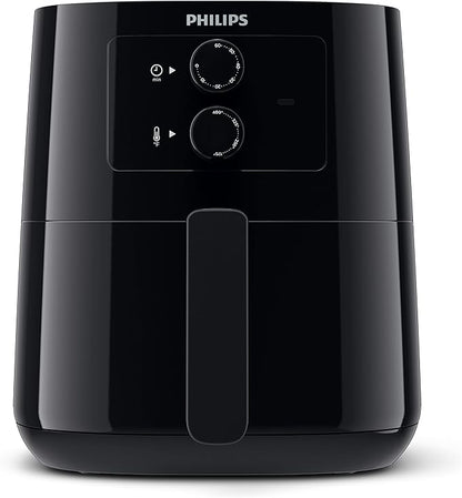 Philips Airfryer L - 1400W, 50Hz, 4.1L, 0.8KGs, Analogue, Rapid Air Technology, Connected with HomeID APP, Black - HD9200 - T