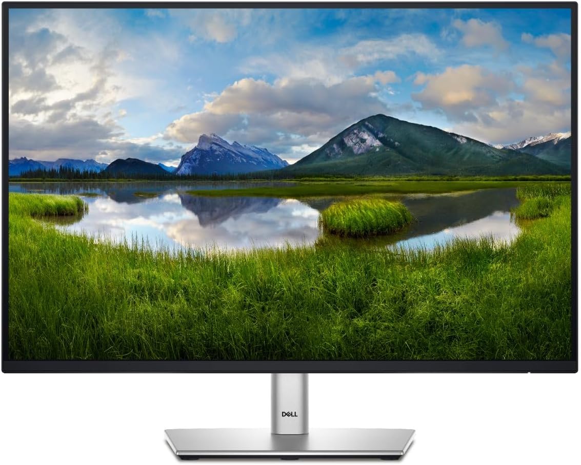 Dell P2425 24" WUXGA (1920x1200) 16:10 PC Display, 100Hz, IPS, 5ms, 99% sRGB, USB-C, DisplayPort, HDMI, VGA, 4X USB, 3 Year Warranty, Black