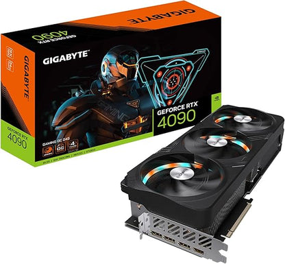 Gigabyte GeForce RTX 4090 Gaming OC 24G Graphics Card, 3X WINDFORCE Fans, 24GB 384-bit GDDR6X, GV-N4090GAMING OC-24GD Video Card