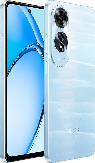 OPPO A60 256GB 8GB, Android Smartphone Ripple Blue, 14.0 Colour OS Version, 45W Super VOOC Flash Charge