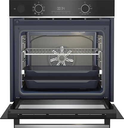 Beko Electric Digital Built-In Oven With Grill, 72 Liter, 60 cm, Black - BBIS13300XMSE