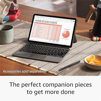 Amazon Fire Max 11 tablet, vivid 11” display, all-in-one for streaming, reading, and gaming, 14-hour battery life, optional stylus and keyboard, 64 GB, Gray - T
