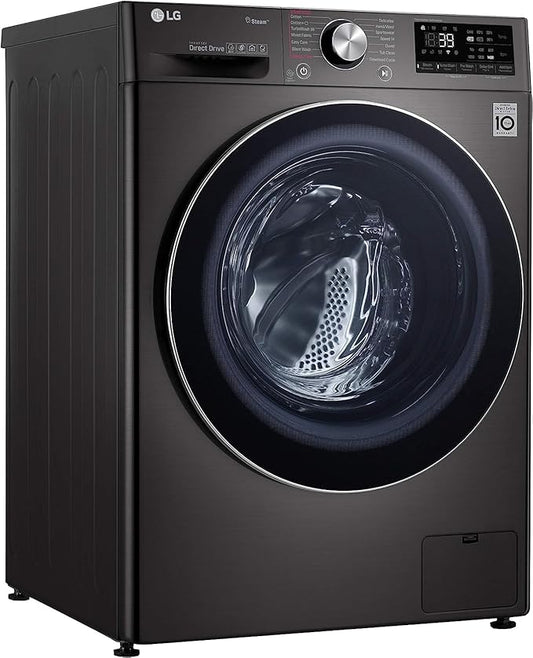 LG Washing Machine, Front load, 10.5 kg with dryer 7 kg, with AI DD technology & Steam, Vivace -F4V9RCP2E