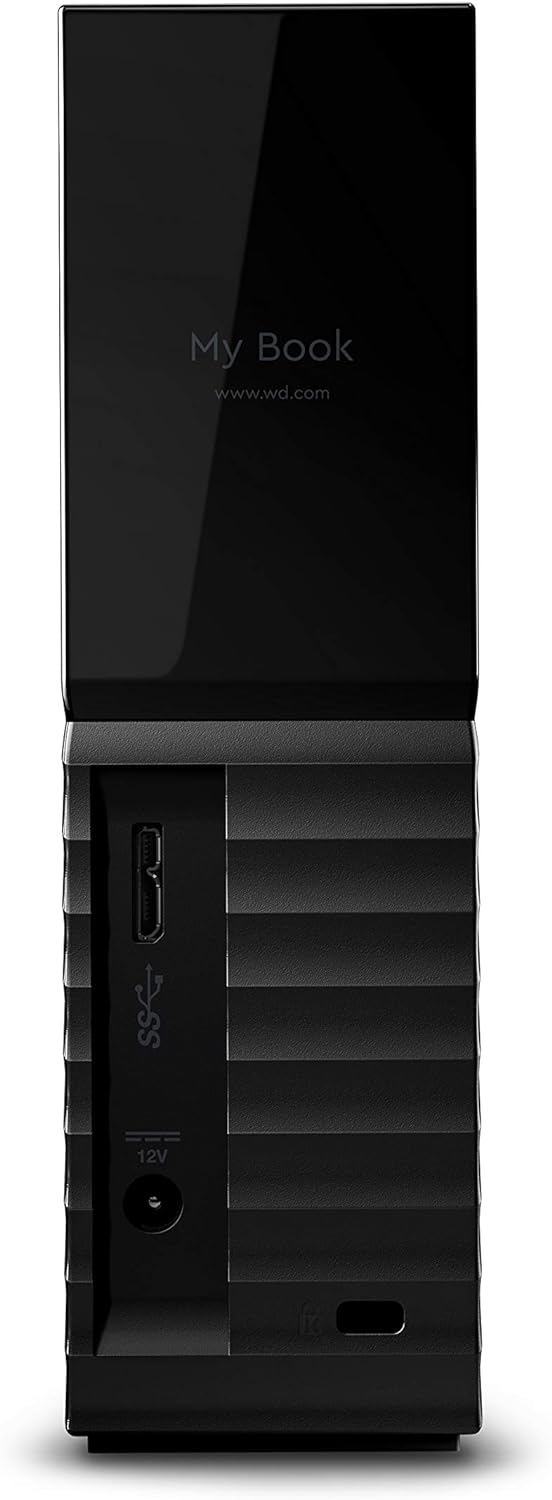 Western Digital My Book 4TB - USB 3.0 desktop hard drive with password protection and auto backup software